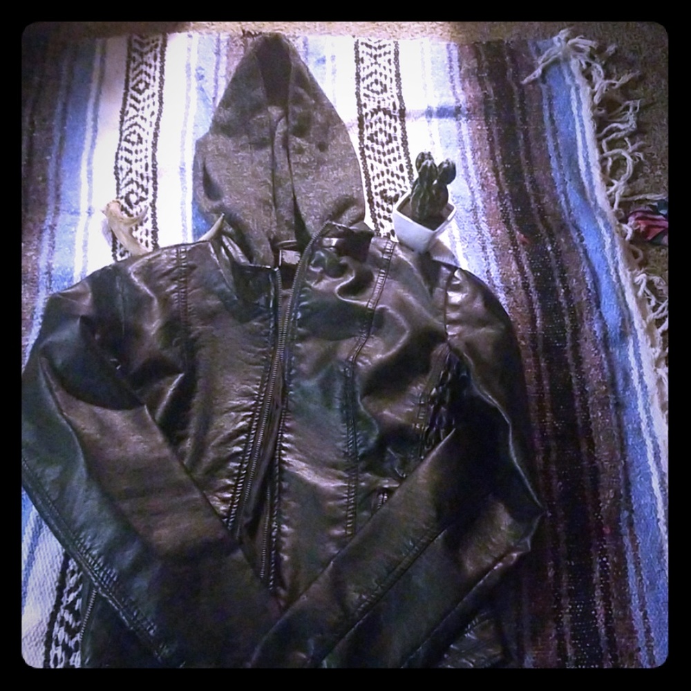 Pleather jacket